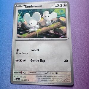 tandemaus - 073/091 (common) — pokemon: paldean fates